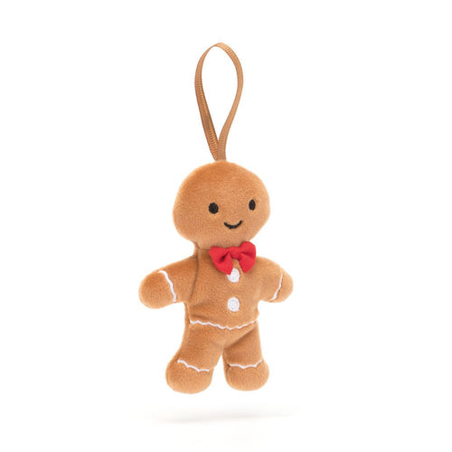 JELLYCAT Festive Folly Gingerbread Fred | 薑餅弗雷德 (啡色) - LondonKelly 英國名牌代購