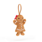 JELLYCAT Festive Folly Gingerbread Ruby | 薑餅人 (啡色) - LondonKelly 英國名牌代購