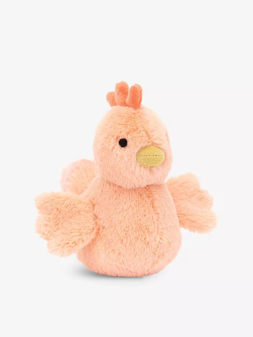 JELLYCAT Fluffy Chicken | 蓬鬆雞 (橙色) - LondonKelly 英國名牌代購