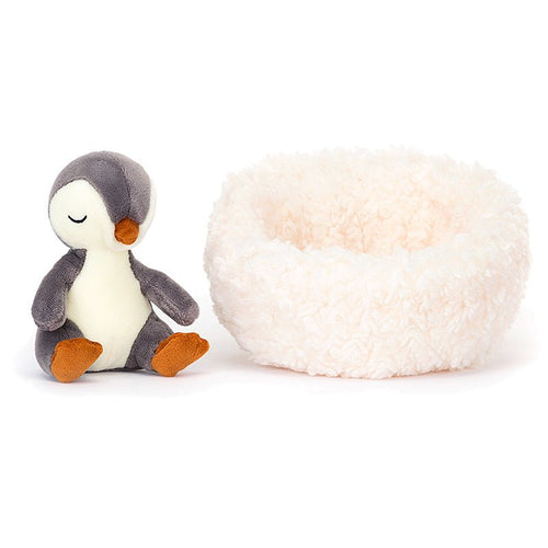 JELLYCAT Hibernating Penguin | 冬眠的企鵝 (白色) - LondonKelly 英國名牌代購