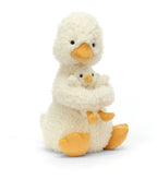 JELLYCAT Huddles Duck | 抱抱鴨子(24CM/白色) - LondonKelly 英國名牌代購