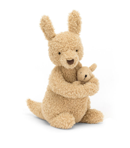 JELLYCAT Huddles Kangaroo | 抱抱袋鼠 (26CM/啡色) - LondonKelly 英國名牌代購