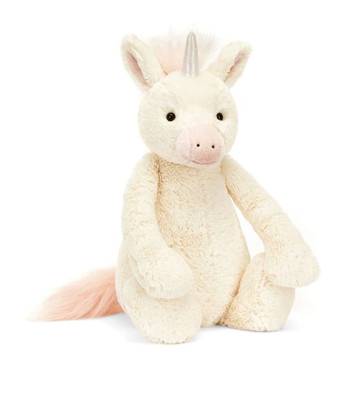 JELLYCAT Huge Bashful Unicorn | 害羞的獨角獸公仔 (51CM/白色) - LondonKelly 英國名牌代購