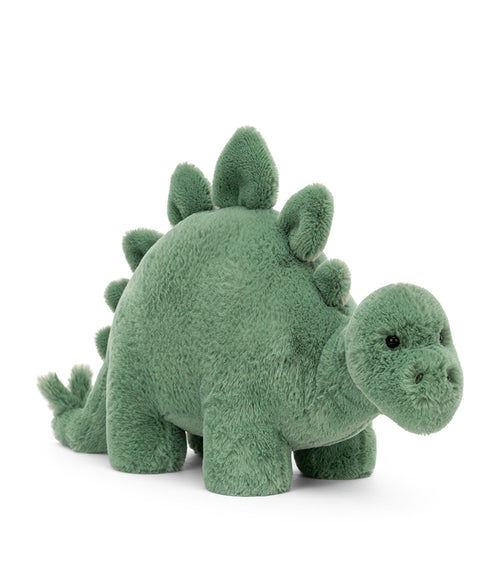 JELLYCAT Large Fossilly Stegosaurus | 綠色恐龍公仔 (30CM/綠色) - LondonKelly 英國名牌代購