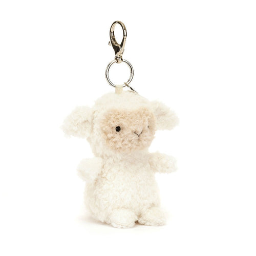 JELLYCAT Little Lamb Bag Charm | 小羊手袋掛飾 (白色) - LondonKelly 英國名牌代購