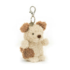 JELLYCAT Little Pup Bag Charm | 狗仔手袋掛飾 (啡色) - LondonKelly 英國名牌代購