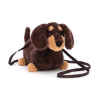 JELLYCAT Otto Sausage Dog Bag | 奧托香腸狗手袋 (啡色) - LondonKelly 英國名牌代購