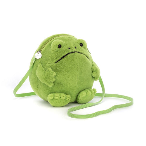 JELLYCAT Ricky Rain Frog Bag | 青蛙公仔手袋 (綠色) - LondonKelly 英國名牌代購