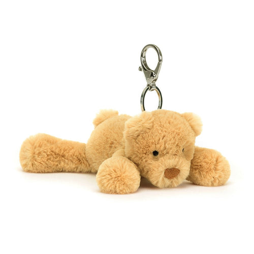 JELLYCAT Smudge Bear Bag Charm | 熊仔手袋掛飾 (啡色) - LondonKelly 英國名牌代購