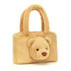 JELLYCAT Smudge Bear Tote Bag | 小熊手提袋 (啡色) - LondonKelly 英國名牌代購