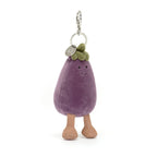 JELLYCAT Vivacious Vegetable Eggplant Bag Charm | 蔬菜茄子 手袋掛飾 (紫色) - LondonKelly 英國名牌代購