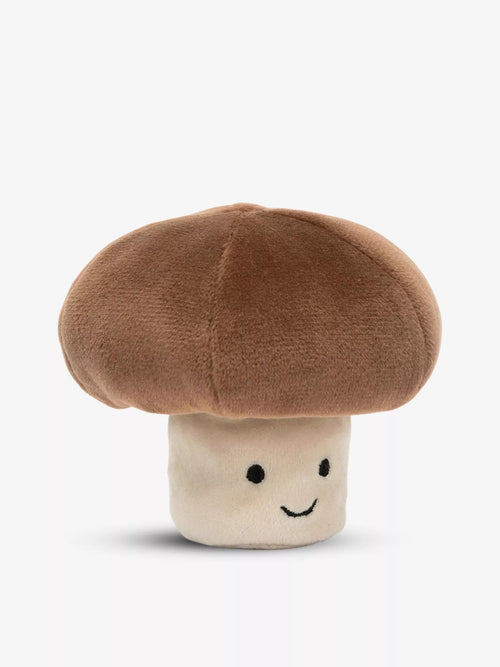 JELLYCAT Vivacious Vegetable Mushroom 8cm | 蔬菜菇公仔 (啡色) - LondonKelly 英國名牌代購