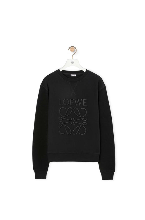 LOEWE Anagram Regular Fit Sweatshirt | 羅意威 長袖衛衣 (黑色) - LondonKelly 英國名牌代購
