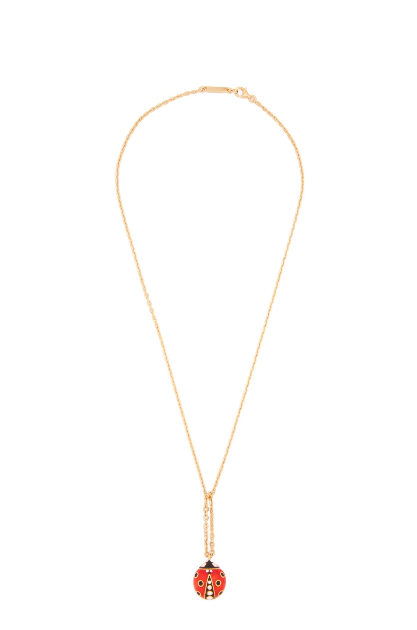 【送料&関税込】Loewe Dangling Ladybug Necklace Loewe Dangling Ladybug Necklace | italist