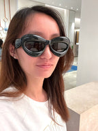 LOEWE Inflated Cateye Sunglasses | 羅意威 太陽眼鏡 (黑色) - LondonKelly 英國名牌代購