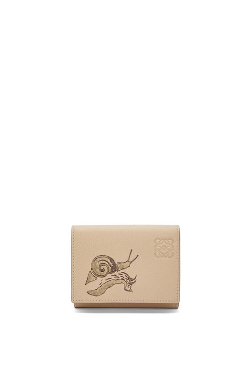 LOEWE Snail Trifold Wallet | 羅意威 蝸牛三摺銀包 (米色) - LondonKelly 英國名牌代購