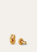 LORO PIANA Bubble Double Hoop Earrings | 諾悠翩雅 耳環 (金色) - LondonKelly 英國名牌代購
