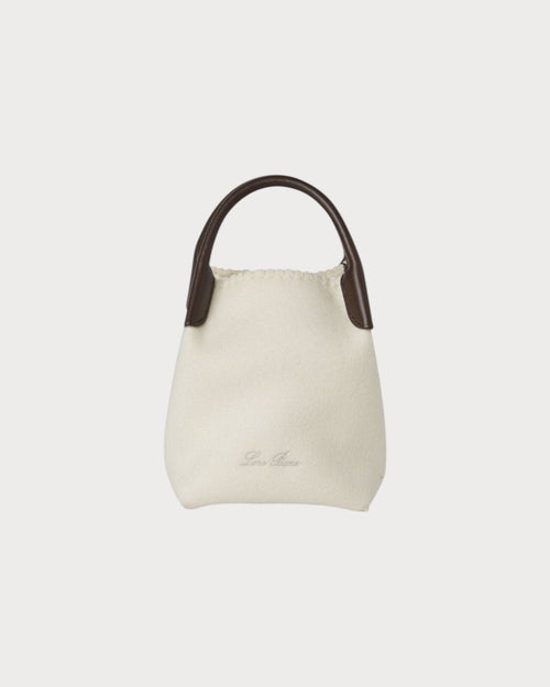 LORO PIANA Micro Bale bag | 諾悠翩雅 水桶袋 (黑白色) - LONDONKELLY 英國名牌代購