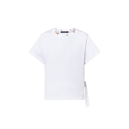 LOUIS VUITTON 1A4PF9 Side Strap T-Shirt | 路易威登 女裝T恤 (白色) - LondonKelly 英國名牌代購