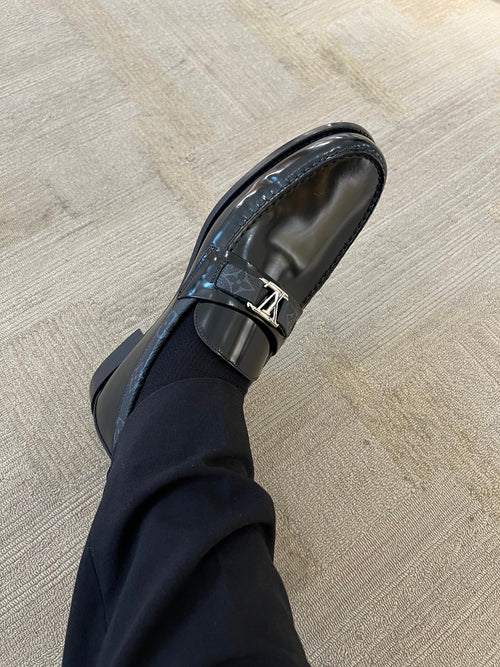 LOUIS VUITTON 1A7VZH Men's Major Loafers | 路易威登 男仕樂福鞋 (黑色) - LondonKelly 英國名牌代購
