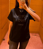 LOUIS VUITTON 1A84CL Louis Vuitton Print T-Shirt | 路易威登 上衣 (黑色) - LondonKelly 英國名牌代購