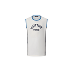 LOUIS VUITTON 1ABCFH Vuitton Paris Basketball Tank Top | 路易威登 背心上衣 (白色) - LondonKelly 英國名牌代購