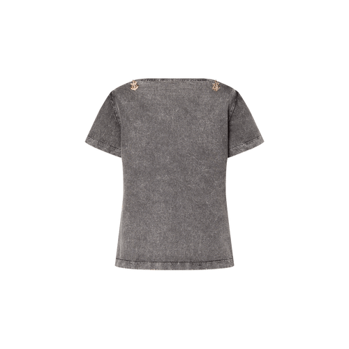 LOUIS VUITTON 1AFFDX Bateau Neck T-Shirt | 路易威登 短袖上衣 (灰色) - LondonKelly 英國名牌代購