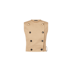 LOUIS VUITTON 1AFPGS Double - Breasted Gabardine Top | 路易威登 背心上衣 (啡色) - LondonKelly 英國名牌代購