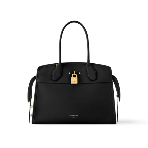 LOUIS VUITTON M12005 City Steamer Soft MM Bag | 路易威登 手提袋 (Black)