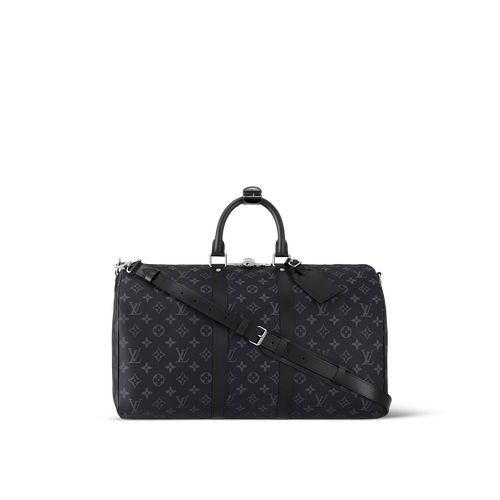 LOUIS VUITTON M40569 Keepall Bandouliere 45 | 路易威登 男仕旅行袋 (黑色)