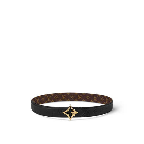 LOUIS VUITTON M8373U LV Flowergram 30mm Reversible Belt | 路易威登 雙面皮帶 (黑色)