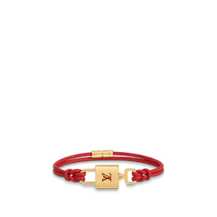 LOUIS VUITTON M8139E LV Padlock Bracelet | 路易威登 手帶 (Red)
