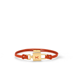 LOUIS VUITTON M8139E LV Padlock Bracelet | 路易威登 手帶 (Orange)