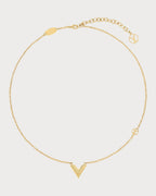 LOUIS VUITTON M00857 Essential V Necklace | 路易威登 颈链 (金色) - LONDONKELLY 英国名牌代购