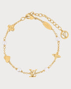 LOUIS VUITTON M1105A LV Heart Bracelet | 路易威登 心心手链 (金色) - LONDONKELLY 英国名牌代购