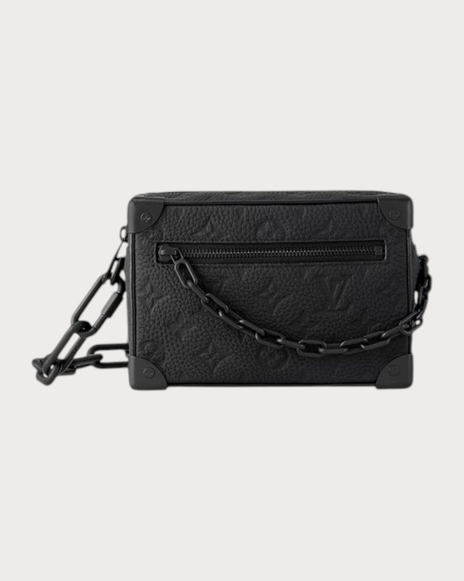 LOUIS VUITTON M55702 Men's Soft Trunk Bag Taurillon Leather(Mini