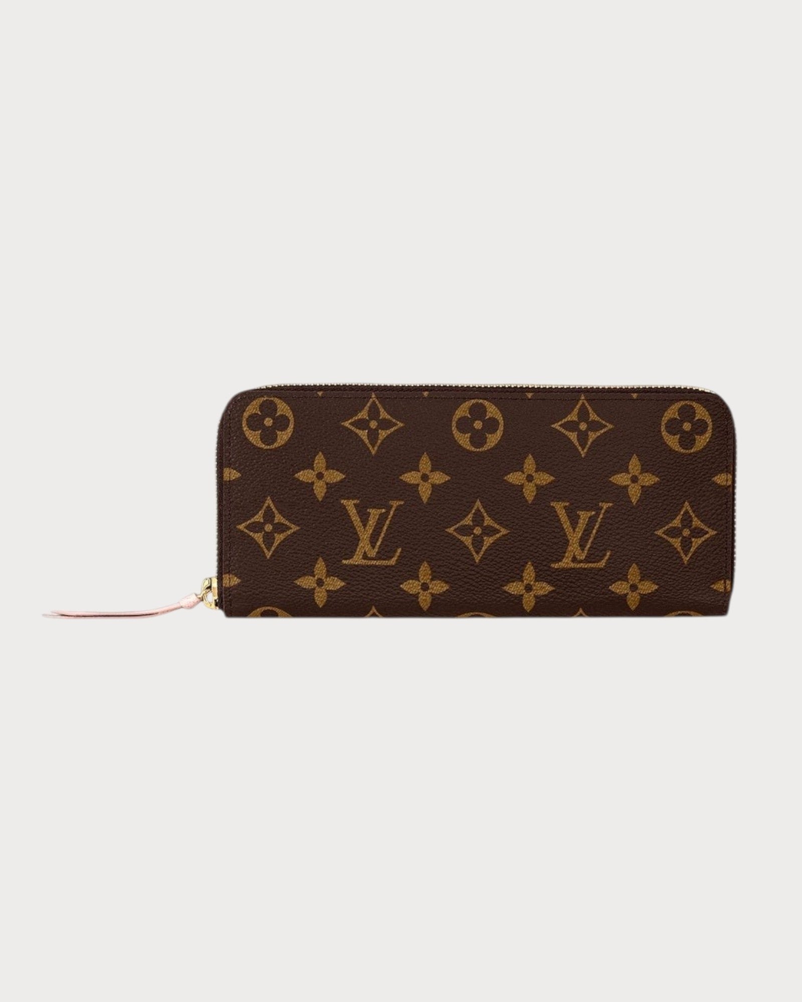 LOUIS VUITTON M60742 Clemence Wallet Monogram Canvas(2 Colors