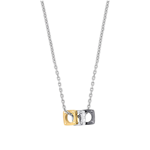 LOUIS VUITTON M00675 Men's Monogram Bold Necklace | 路易威登 男仕頸鏈 (銀色)