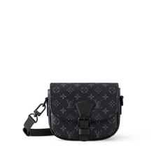 LOUIS VUITTON M12519 Montsouris Messenger PM Bag | 路易威登 男仕郵差袋 (Black)