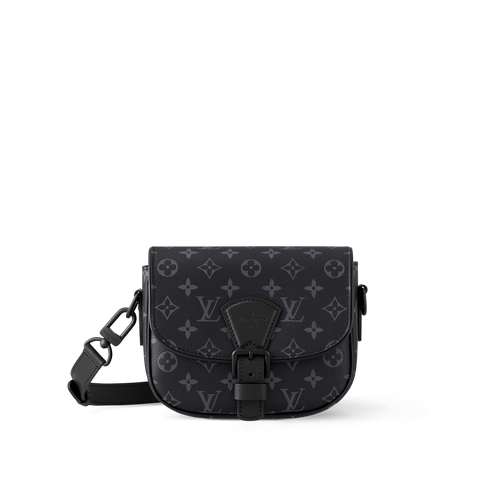 LOUIS VUITTON M12519 Montsouris Messenger PM Bag | 路易威登 男仕郵差袋 (Black)