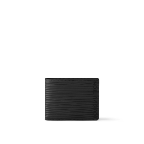 LOUIS VUITTON M83333 Men's Multiple Wallet Epi XL Black | 路易威登 男仕銀包 (黑色)