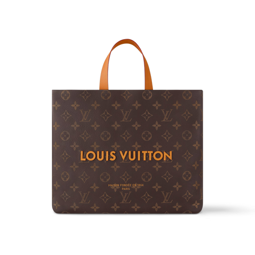 LOUIS VUITTON M13928 Shopper MM Tote Bag｜路易威登 男仕手提袋 (啡色)