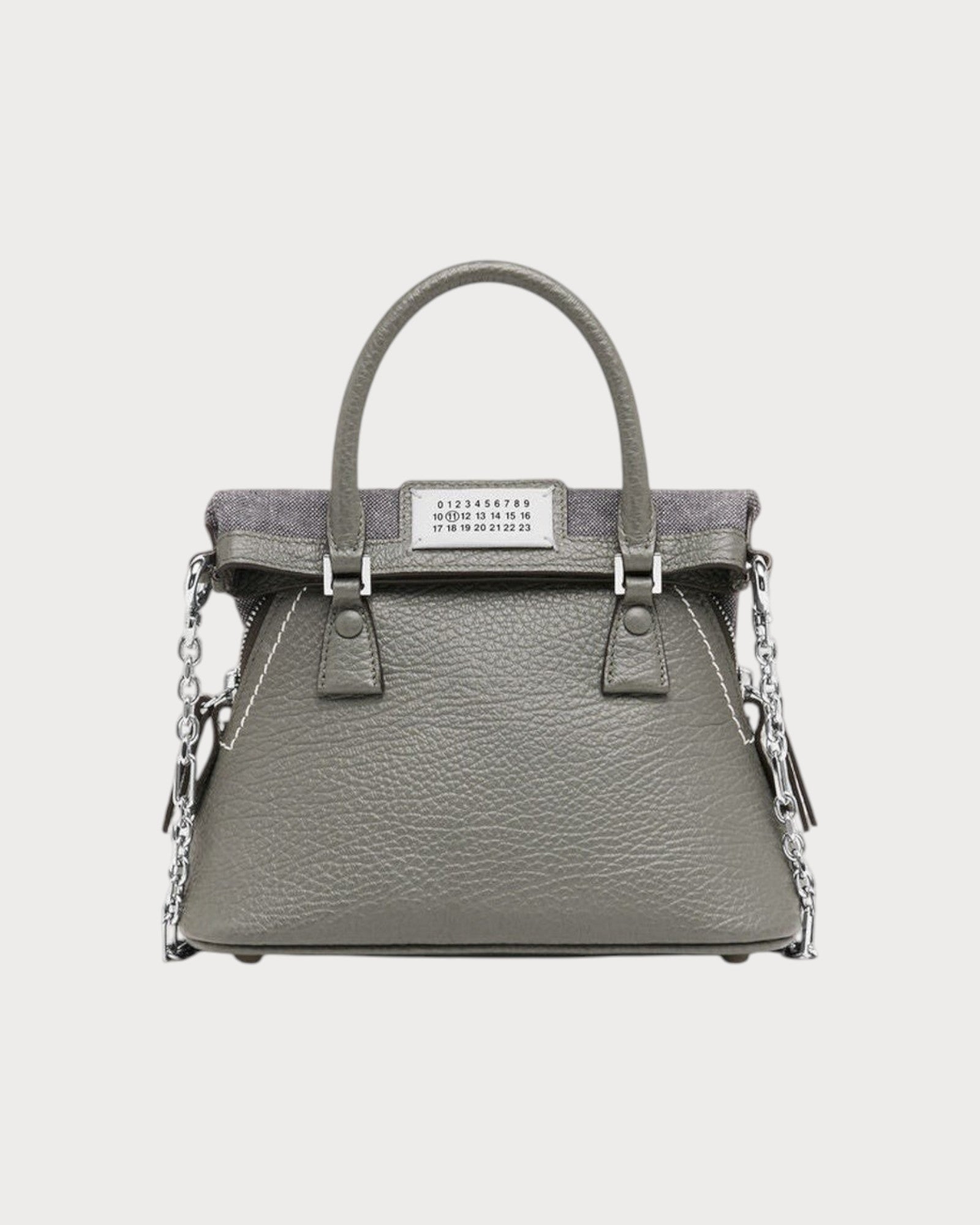 ハナヲ☺︎Maison Margiela 5ac マイクロ グレー MAISON MARGIELA 5AC Classique Calfskin(Micro/Many) | LONDONKELLY