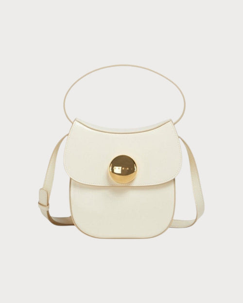 MARNI Cream Leather Butterfly Handbag(Small/White) - LONDONKELLY 英國名牌代購