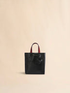 MARNI Museo Soft Mini Bag in Black and Green Leather | 瑪尼 手袋 (黑色) - LondonKelly 英國名牌代購