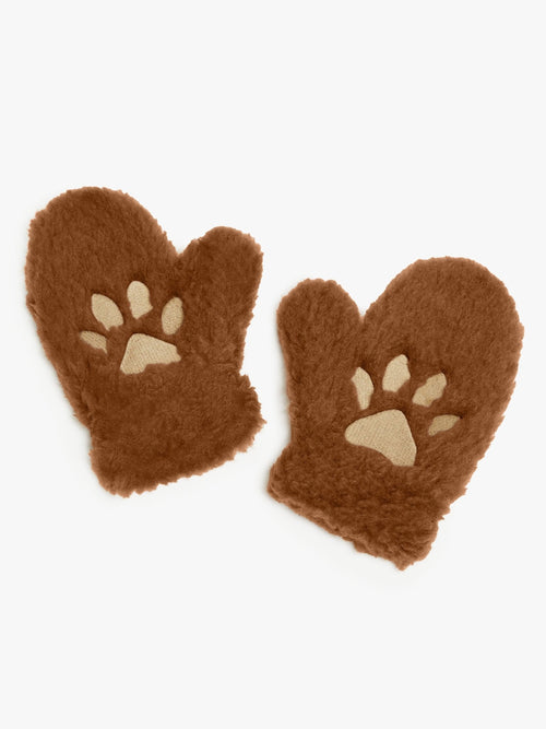 MAX MARA Kid's Mittens | 麥絲瑪拉 手套 (啡色) - LondonKelly 英國名牌代購