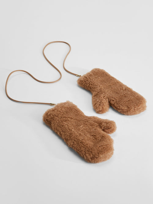 MAX MARA Teddy Mittens | 麥絲瑪拉 手套 (啡色) - LondonKelly 英國名牌代購