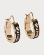 MIU MIU Enameled metal earrings | 缪缪 耳环 (多色) - LONDONKELLY 英国名牌代购