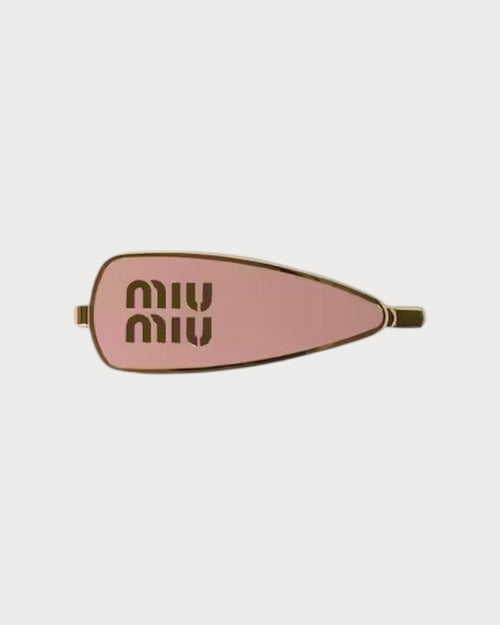 MIU MIU Enameled Metal Hair Clip | 繆繆 髮夾 (多色) - LONDONKELLY 英國名牌代購