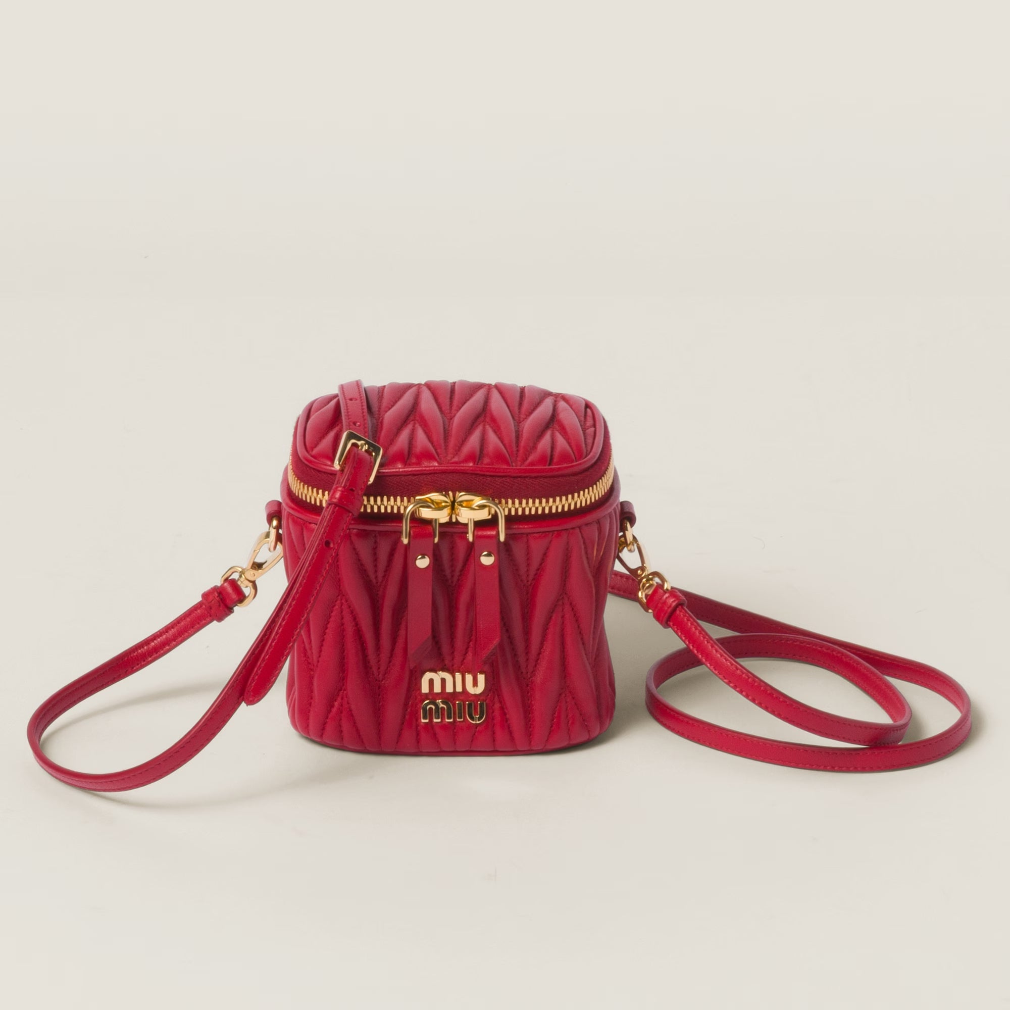 MIU MIU Nappa Leather Mini Pouch Miu Miu Handbag Mini Multicolor